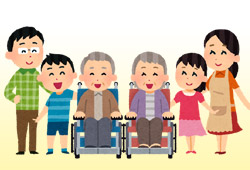 車椅子利用者の家族
