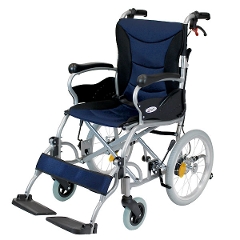 【ケアテックジャパン】介助式車椅子 ハピネスプレミアム -介助式-CA-42SU