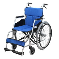 【ケアテックジャパン】自走式車椅子 ハピネスコンパクトCA-10SUC