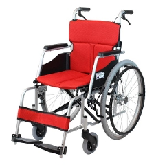 【ケアテックジャパン】自走式車椅子 ハピネスコンパクトCA-10SUC【お得なシート２枚セット】