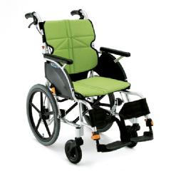 【松永製作所】ネクストコア NEXT-21Bアルミ製 介助式車椅子