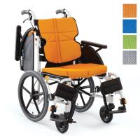 【松永製作所】ネクストコア-マルチ NEXT-41B<br>アルミ製 多機能介助式車椅子