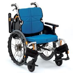 【松永製作所】ネクストコア-ミニモ NEXT-50Bアルミ製 多機能モジュール自走式車椅子[低床]