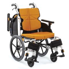 【松永製作所】ネクストコア-アジャスト NEXT-61Bアルミ製 多機能モジュール介助式車椅子