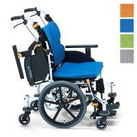 【松永製作所】ネクストコア-くるり NEXT-81B<br>アルミ製 ６輪介助式車椅子