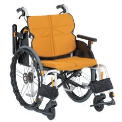 【松永製作所】ネクストコア-ワイド NEXT-52B HBアルミ製 多機能ワイド自走式車椅子