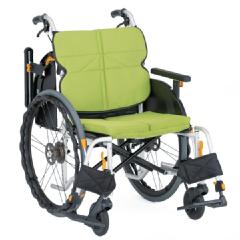 【松永製作所】ネクストコア-ワイド NEXT-52B HBアルミ製 多機能ワイド自走式車椅子