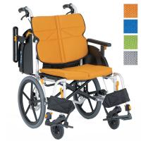 【松永製作所】ネクストコア-ワイド NEXT-62B HBアルミ製 多機能介助式車椅子