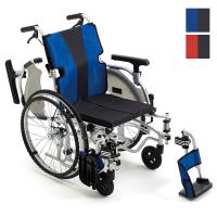 【MiKi/ミキ】 座面高モジュール 自走式車椅子 MYU5-22[モジュール車椅子]