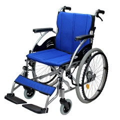 【Care-Tec Japan/ケアテックジャパン】ハピネスワイド CA-15SU自走式車椅子 [自走介助兼用]