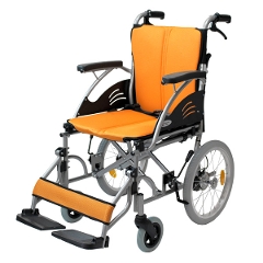 【Care-Tec Japan/ケアテックジャパン】ハピネス-介助式- CA-21SU介助式車椅子