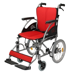 【Care-Tec Japan/ケアテックジャパン】ハピネス-介助式- CA-21SU介助式車椅子