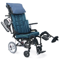 ◇【カワムラサイクル】くるーんシリーズKPFK-12アルミ製 介助式 ティルト＆リクライニング車椅子