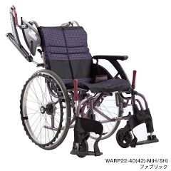 ◆【カワムラサイクル】WAVITRoo+（ウェイビットループラス） WARP22-40(42・45)-M (H/SH) 多機能自走式車椅子[自走介助兼用]