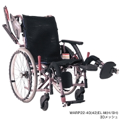 ◆【カワムラサイクル】WAVITRoo+（ウェイビットループラス） WARP22-40(42・45)-M (H/SH) 多機能自走式車椅子[自走介助兼用]