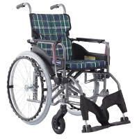 ◆【カワムラサイクル】モダンシリーズ [Aスタイル] KMD-A22-40(42)S-M(H/SH) 自走式車椅子 [介助ブレーキなし]