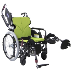 ◆【カワムラサイクル】モダンシリーズ [Bスタイル] KMD-B22-40(38・42・45)-EL-M(H/SH) 多機能 自走式車椅子 [自走介助兼用] (脚部EL)