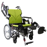 ◆【カワムラサイクル】モダンシリーズ [Bスタイル] KMD-B16-40(38・42・45)-EL-M(H/SH) 多機能 介助式車椅子 (脚部EL)