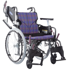 ◆【カワムラサイクル】モダンシリーズ [Cスタイル] KMD-C22-40(38・42・45)-M(H/SH) 多機能 自走式車椅子 [自走介助兼用]
