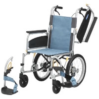 【日進医療器】NEOβシリーズ NEO-2βW 多機能 介助式車椅子 《非課税》